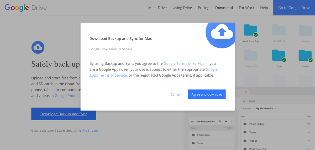 Automatic Google Drive Download To Mac