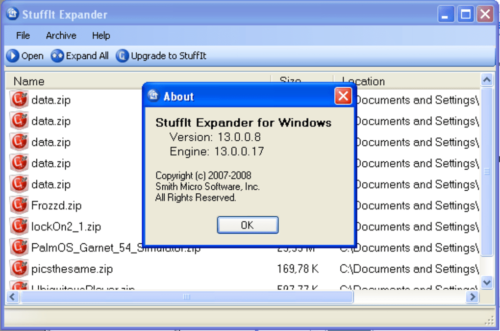 Stuffit expander for pc